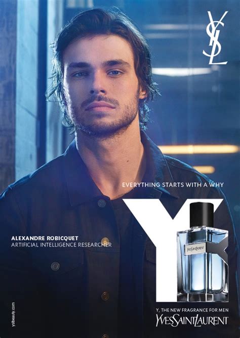 Who Is Alexandre Robicquet Face Of Yves Saint Laurent